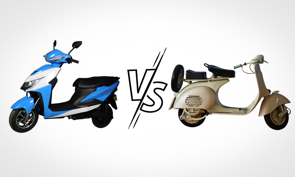 Petrol scooters VS Electric scooters Which one is better? Maruthisan